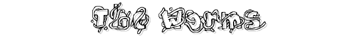 The Worms font